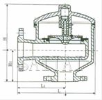 HX8型带接管吸入阀 DN50-250