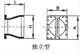 ENINEX-06　系列、ENINEX-07系列鸭嘴阀结构图2